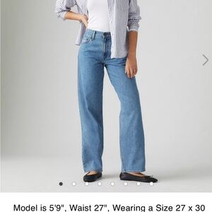 Levi's Women's Straight Leg Blue Jeans
